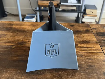 Super Bowl remote control holder