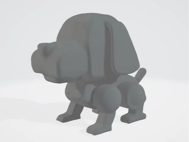 Old School RoboPup Toy