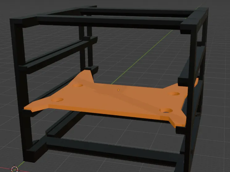 Netgear GS308 shelf for @athers3d's Micro Rack
