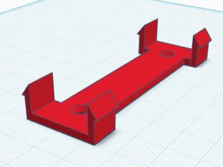 Traction board mount for 1-10 RC Expedition