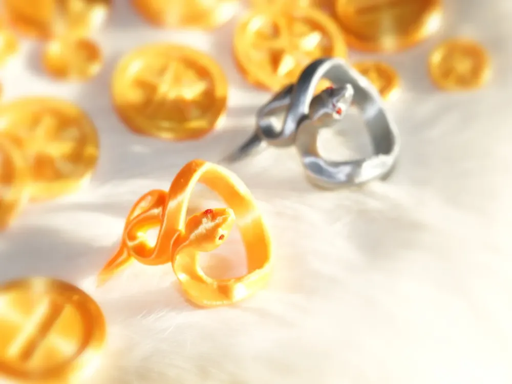 Greedy Serpent Ring, Wealth and Fortune in the Year of the Snake ...