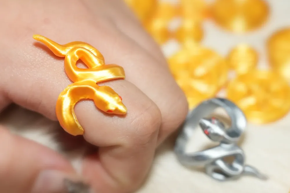 Greedy Serpent Ring, Wealth and Fortune in the Year of the Snake ...