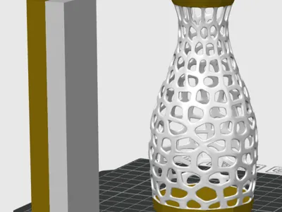 Vaso voronoi Milk Bottle 