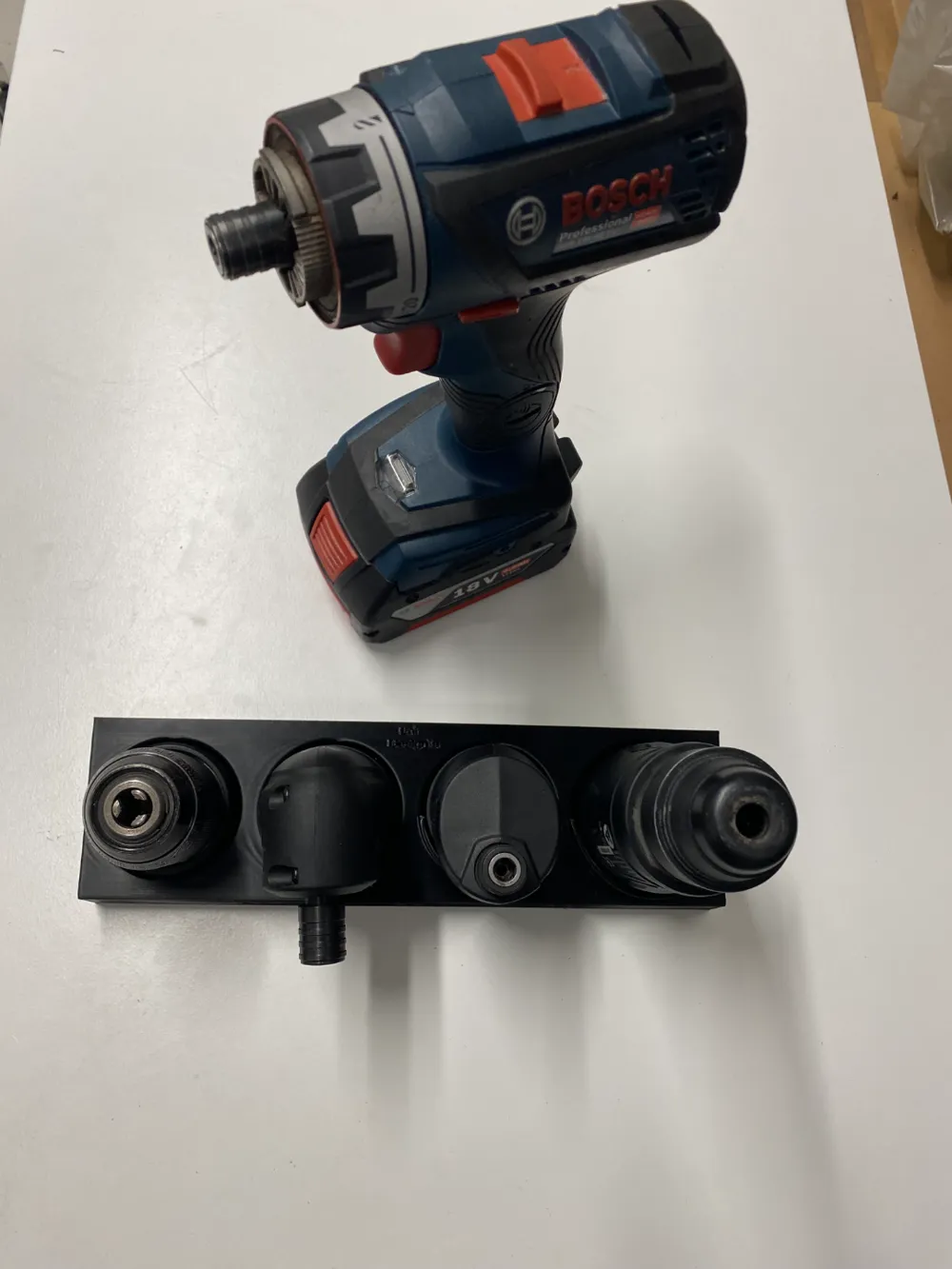 Click On Tools Bosch 18v Click-on tool storage - Free 3D Print Model - MakerWorld