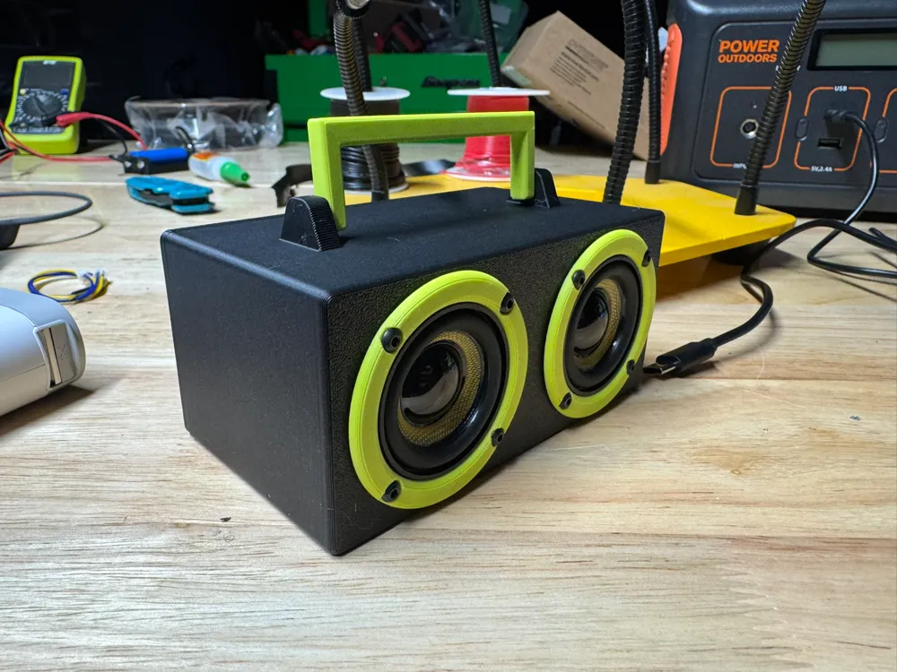 Mini Boom Box - Free 3D Print Model - MakerWorld