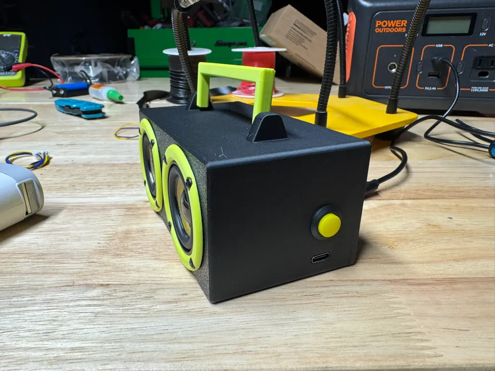Mini Boom Box - Free 3D Print Model - MakerWorld