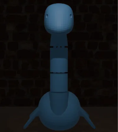 Articulated Nessie (Loch Ness Monster)