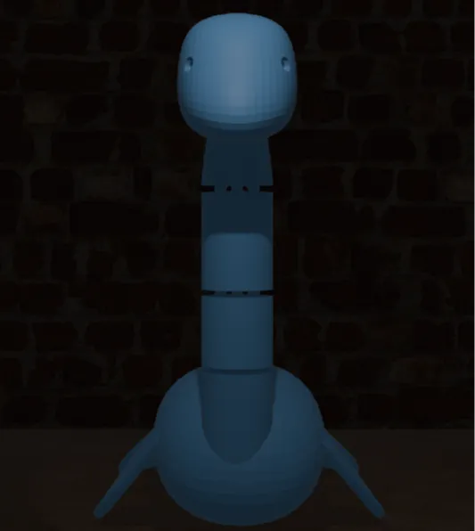 Articulated Nessie (Loch Ness Monster)