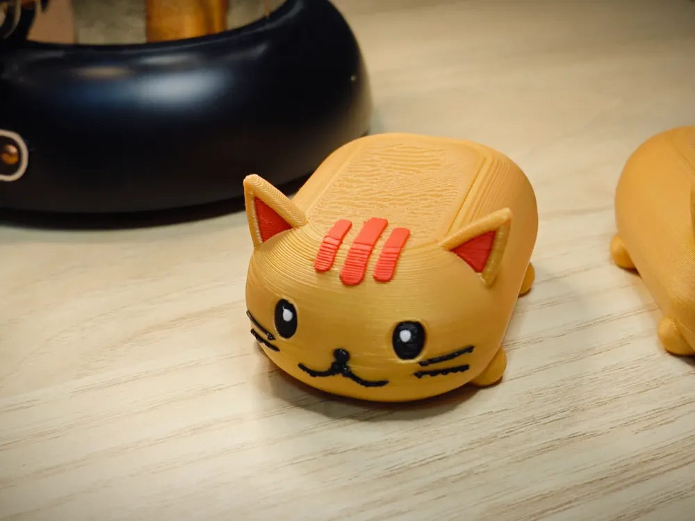Napping Cat Stacking Game - Free 3D Print Model - MakerWorld