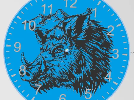 boar clock