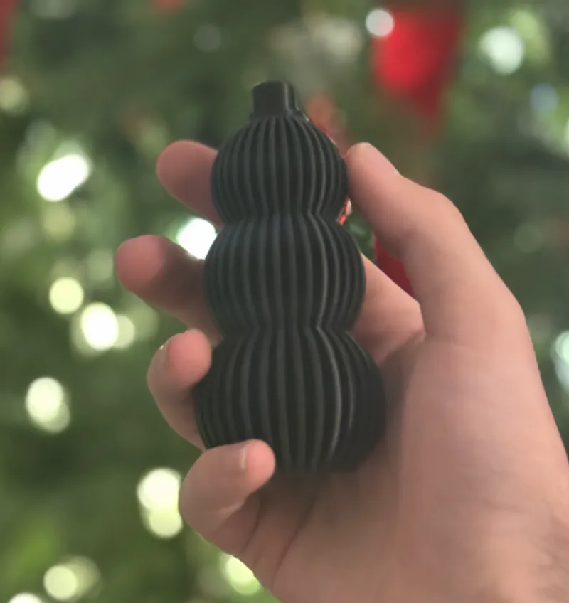 Modern Christmas Snowman