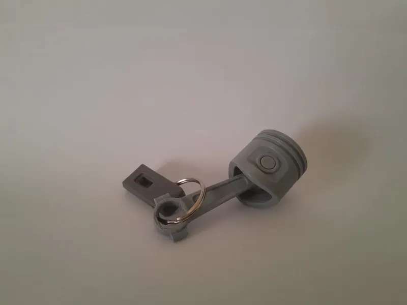 Piston Keychain