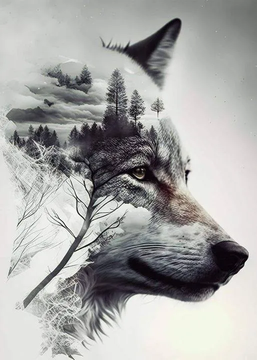wolf head
