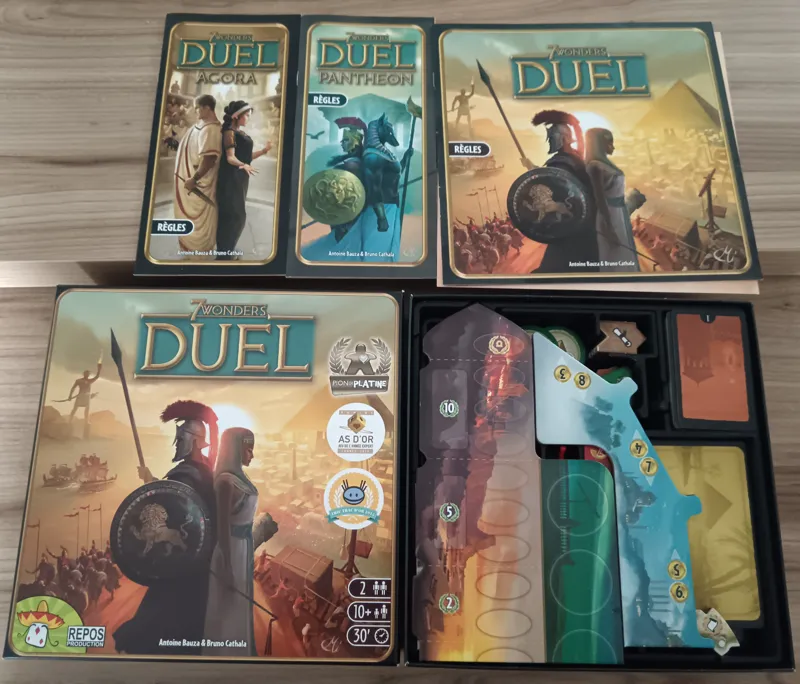 Rangement 7 Wonders + extensions dans 1 boite