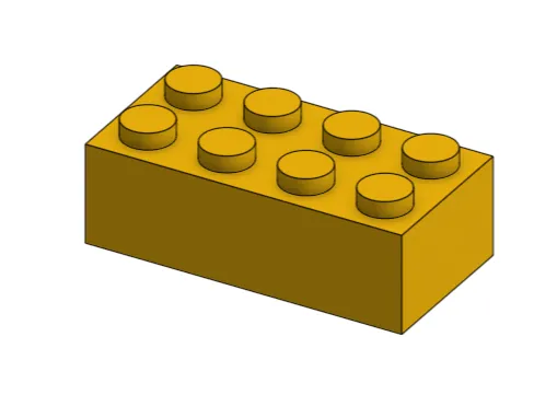 2x4 brick, compatible.