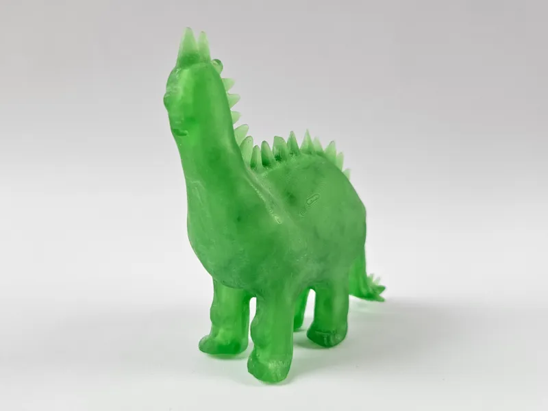 dinosaur with a crewmate as a face