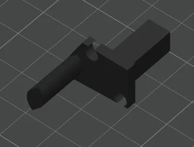 Velux interior blind roof window rail clip