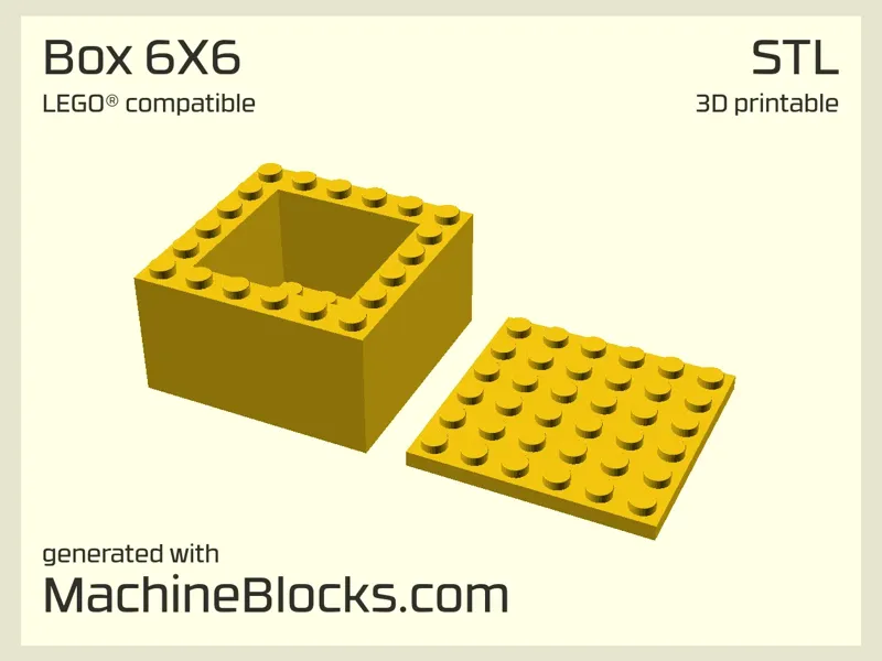 Brick Box STL Generator