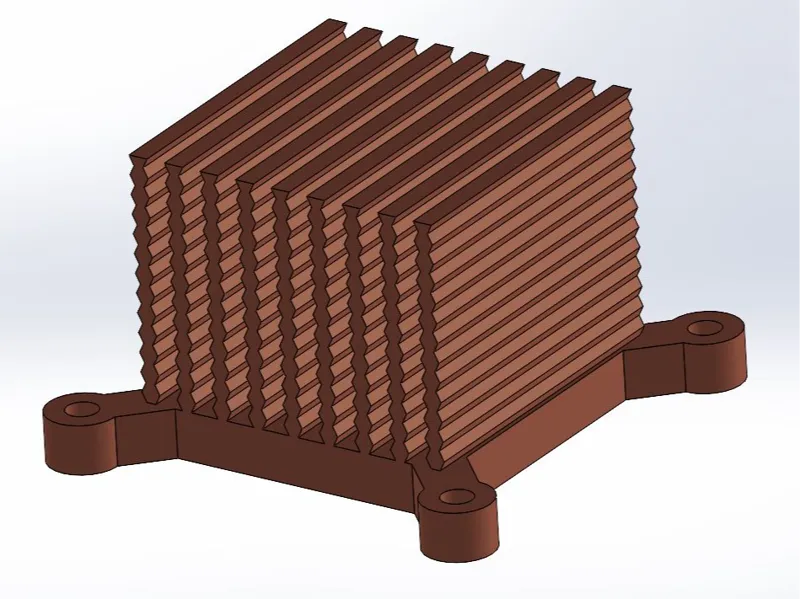 Bitaxe Gamma Wavey Heatsink