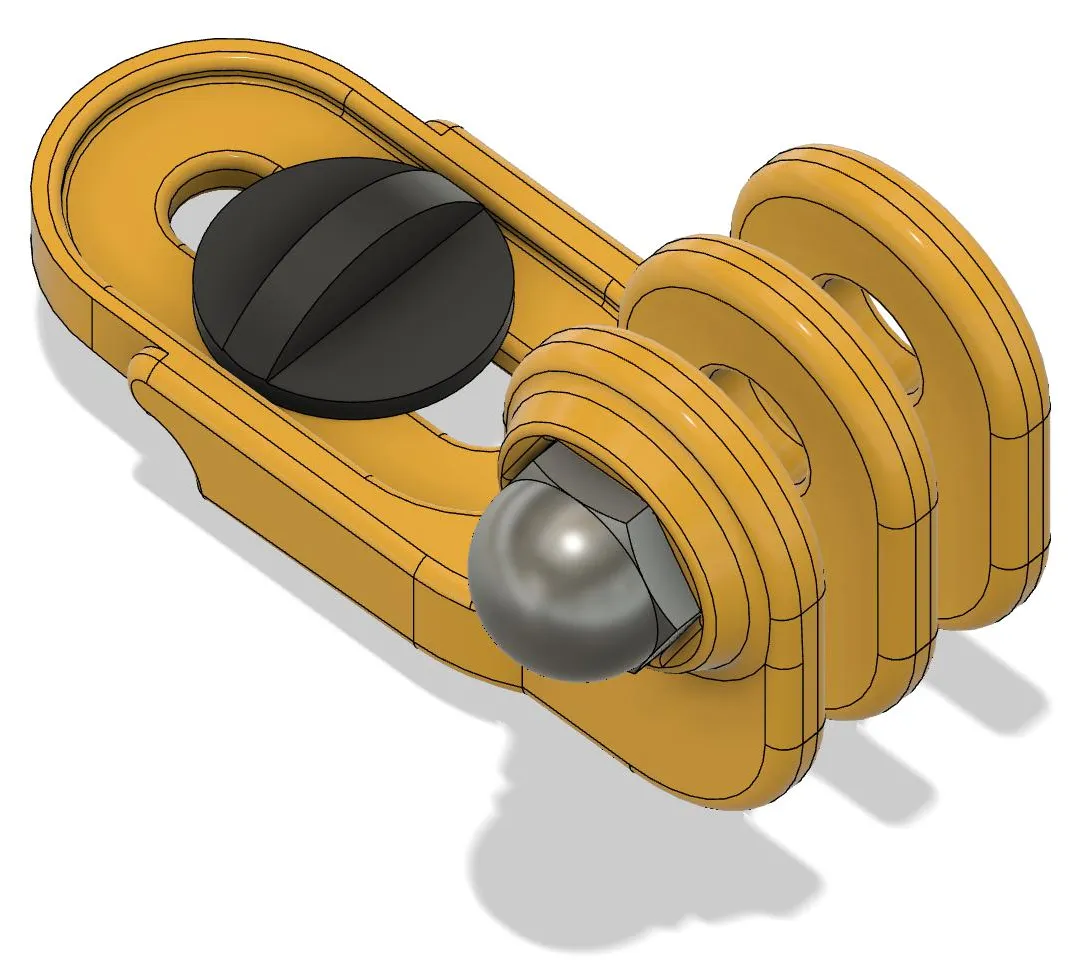 Support GoPro sous visière Troy Lee Designs A2