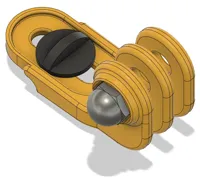 Support GoPro sous visière Troy Lee Designs A2 — photo 1