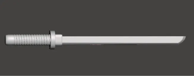Toy Sword for Action Figures 