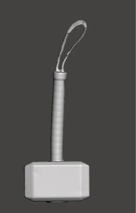Toy Viking Hammer for Action Figures 