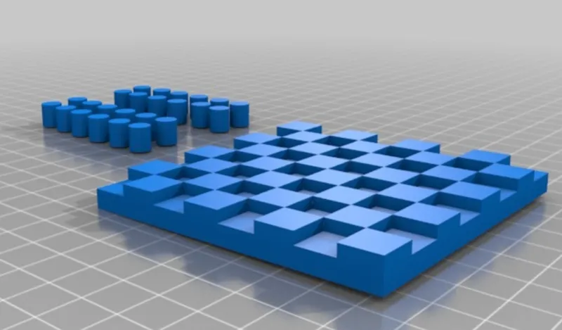 Basic Checkers Board