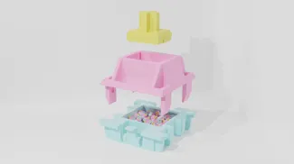 Cherry MX Style Switch Container