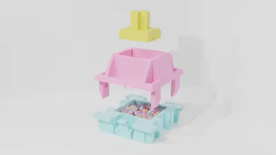 Cherry MX Style Switch Container