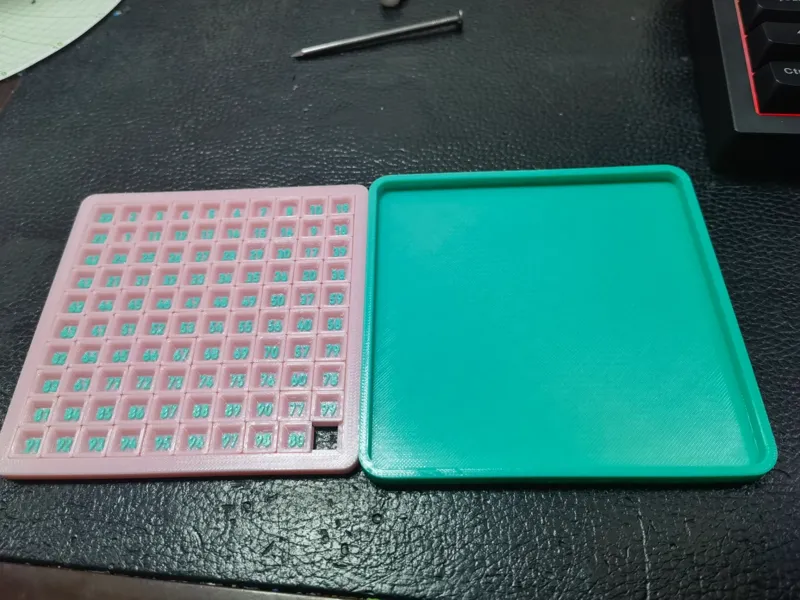 数字华容道 10×10底座