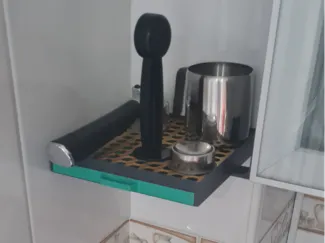 soporte para accesiorios de café