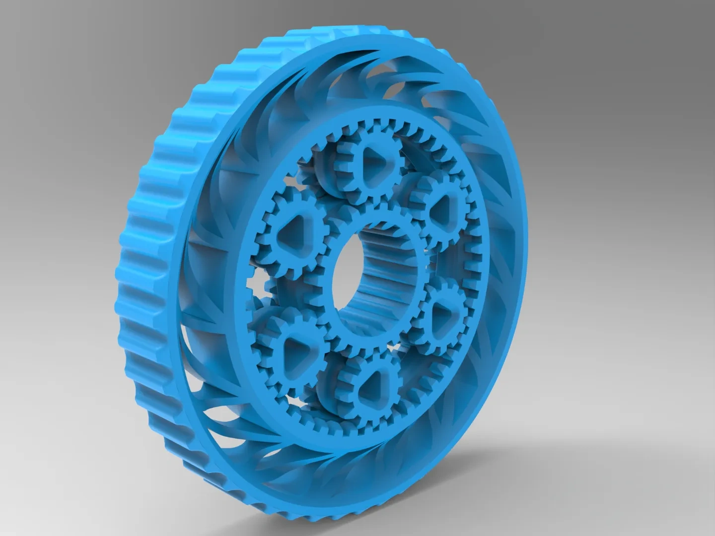 Planetary Spinner Planetary Gear Fidget Spinner by AO0o - MakerWorld