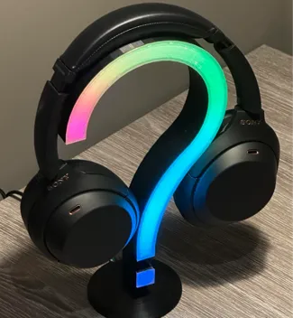 Question mark RGB headset stand?
