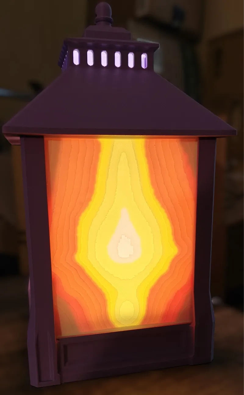 Glowing Lantern Lithophane