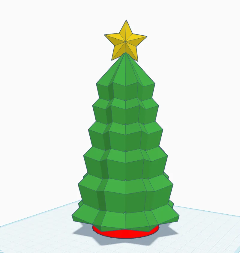 Low Poly Chrismass Tree