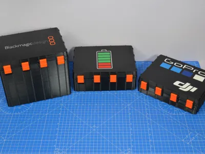 Camera gear storage boxes