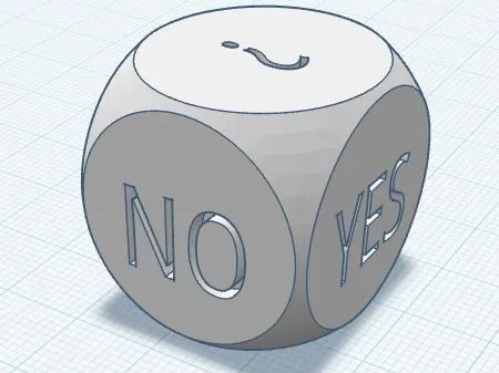 Yes-No-Maybe Dice