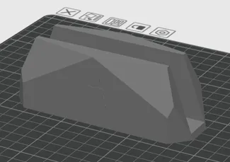 Vertical laptop stand (Macbook air)