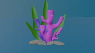 Coral reef model