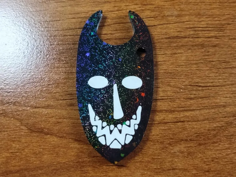 Lock Mask - Keychain and Ornament