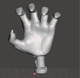 Claw hand for action figures