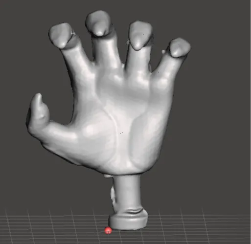 Claw hand for action figures