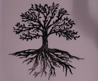 tree on the wall