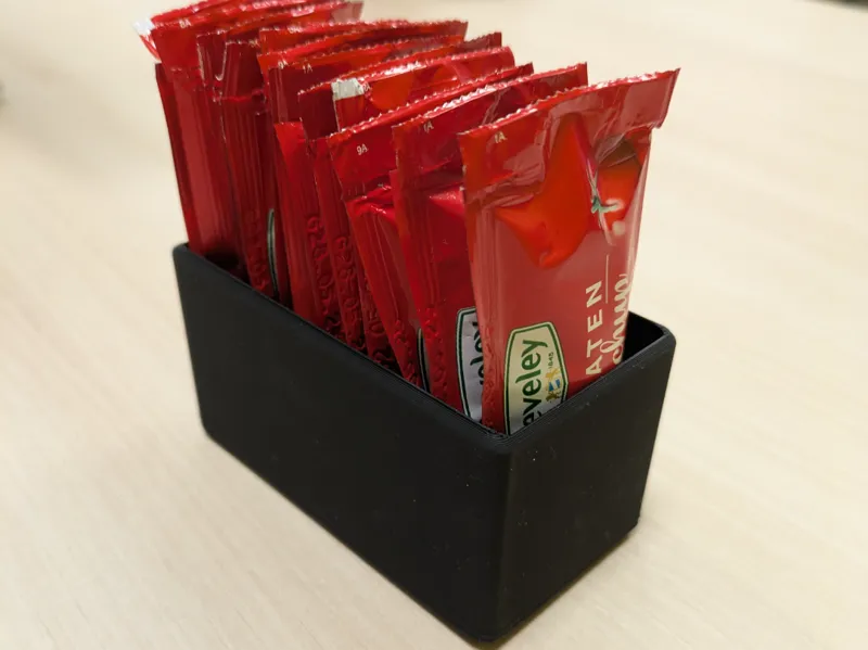 ketchup packets box