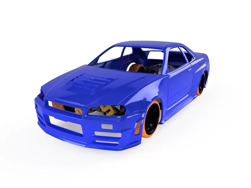AWD RC Drift Car