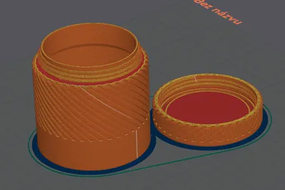 Cylinder container