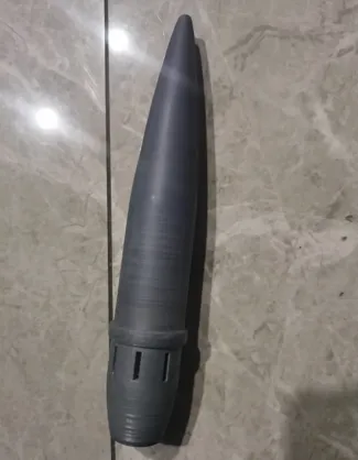 高射炮弹弹头模型
