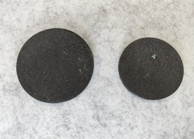 Circular Display Base for Figurines/Collectibles/Painted Game Pieces 50x50x5mm+60x60x5mm