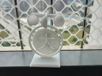 转大钱，转好运风力转动摆件